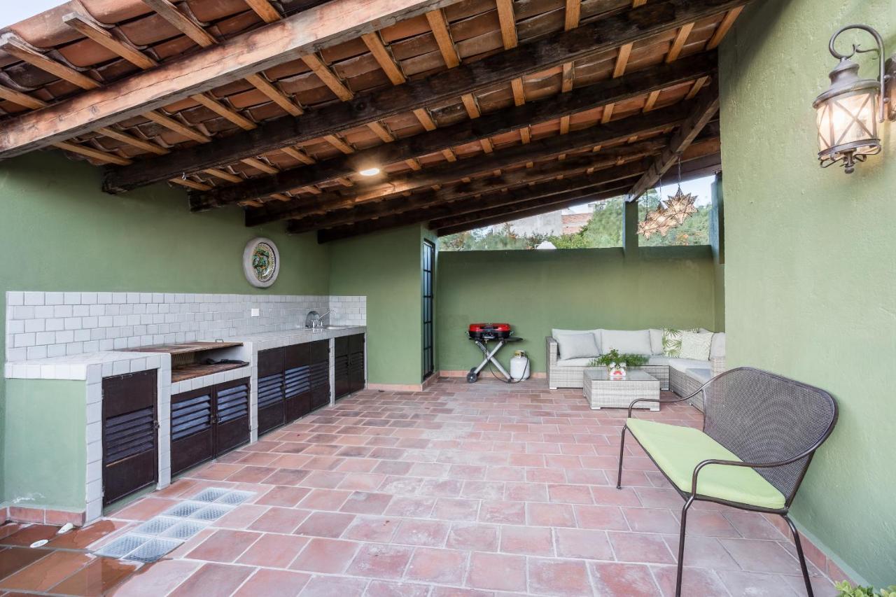 3Br Garden Home With Rooftop & Garage In Centro סאן מיגל דה אלנדה מראה חיצוני תמונה